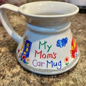Colorful Ceramic Car Mug